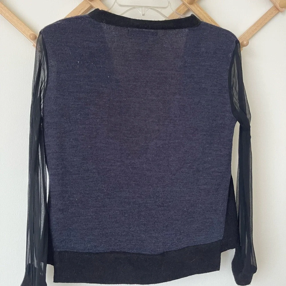 Sjobeck Malibu Sheer sleeve cardigan